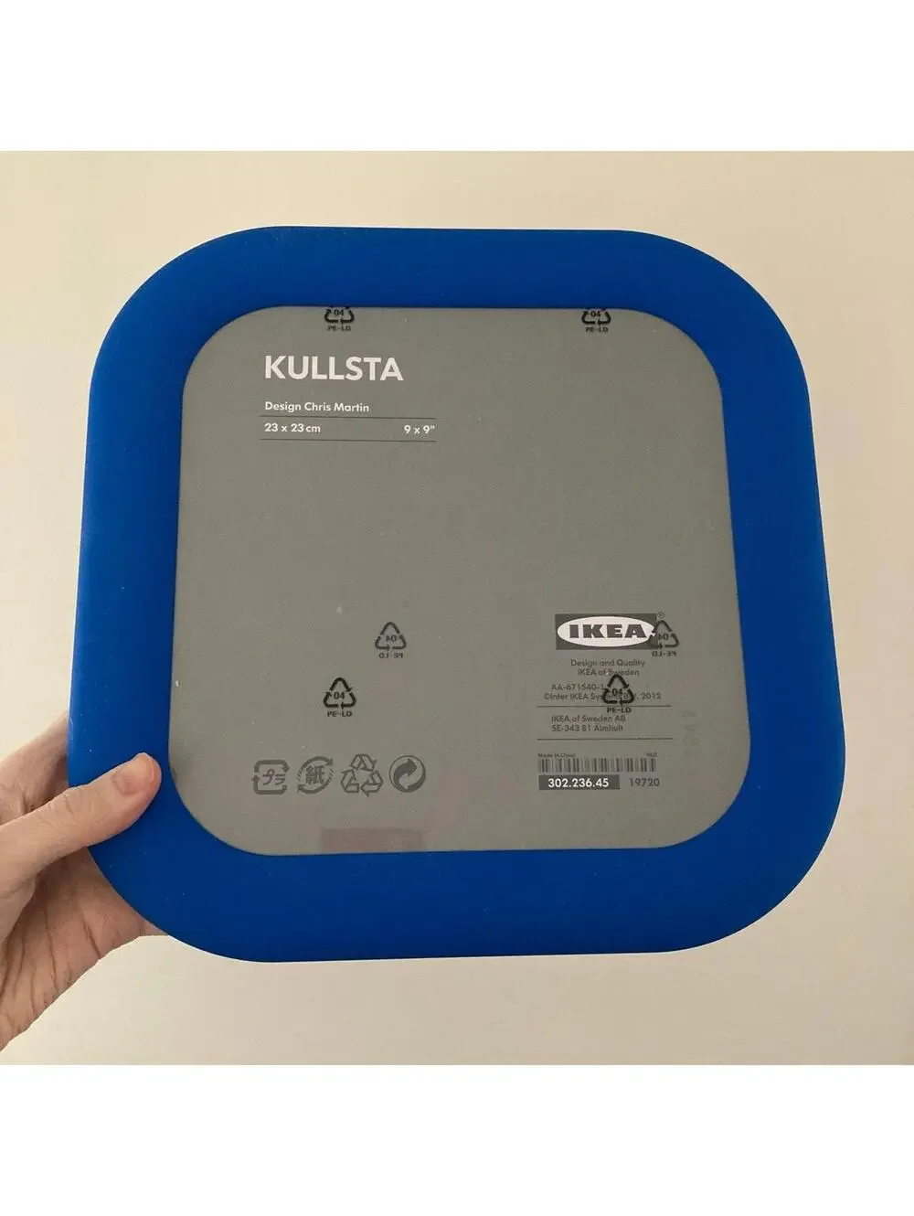 Blue Ikea Kullsta Chunky Picture Frame Kids Decor Colorful